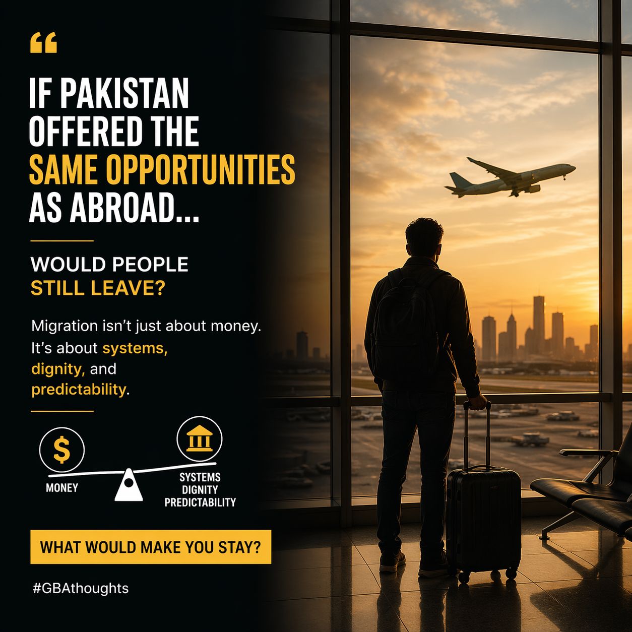 If Pakistan offered the same oppertunities