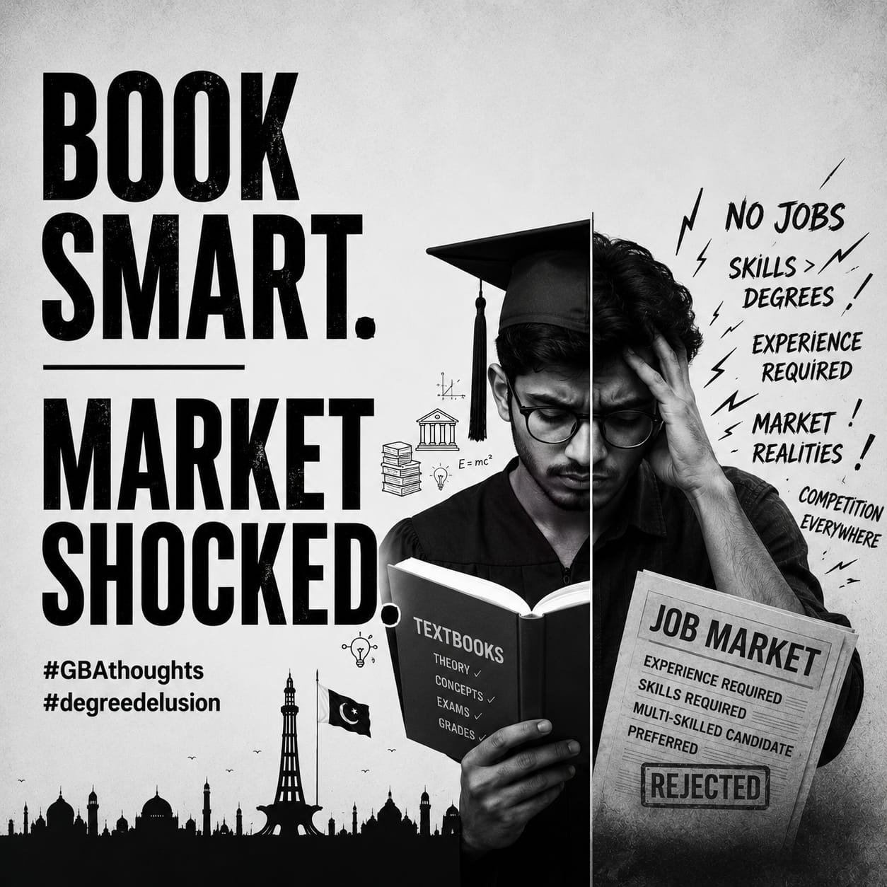 Book Smart. Market Shocked.