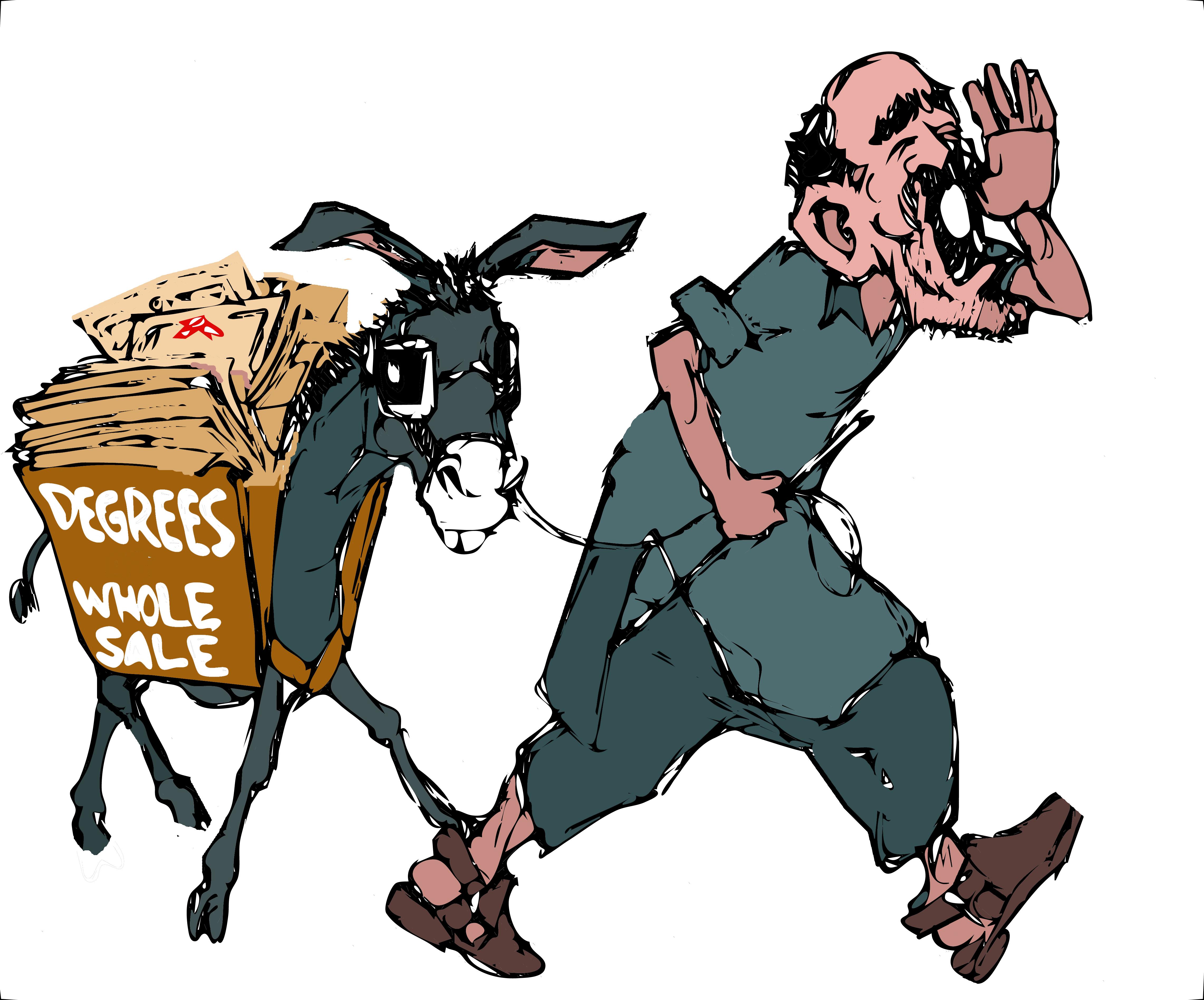 Mass-produced degrees. Short-supplied skills