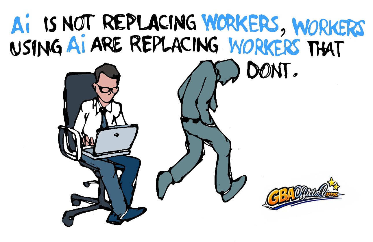 AI won’t take your job. Someone using AI might.