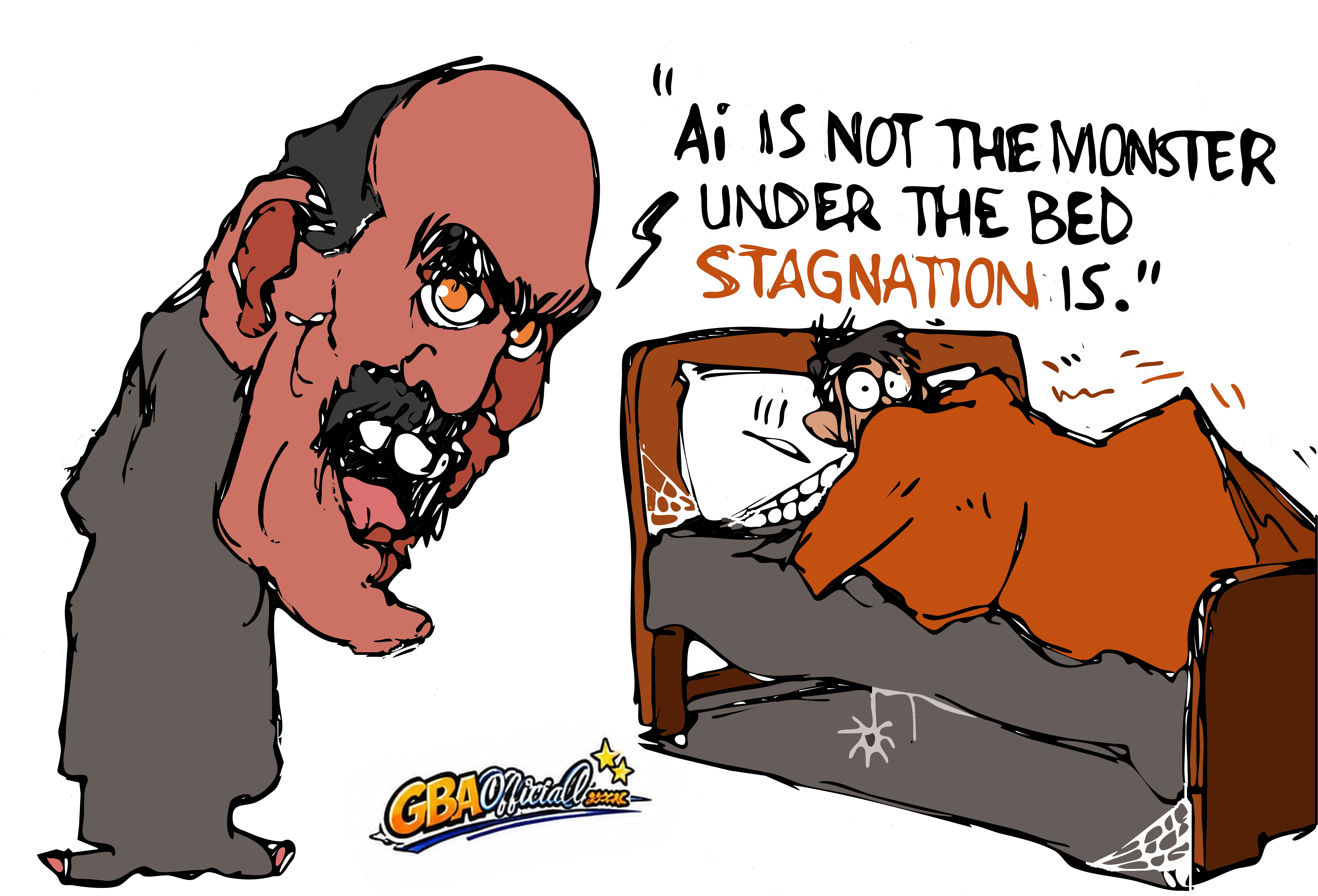 AI is not the monster. Stagnation is.