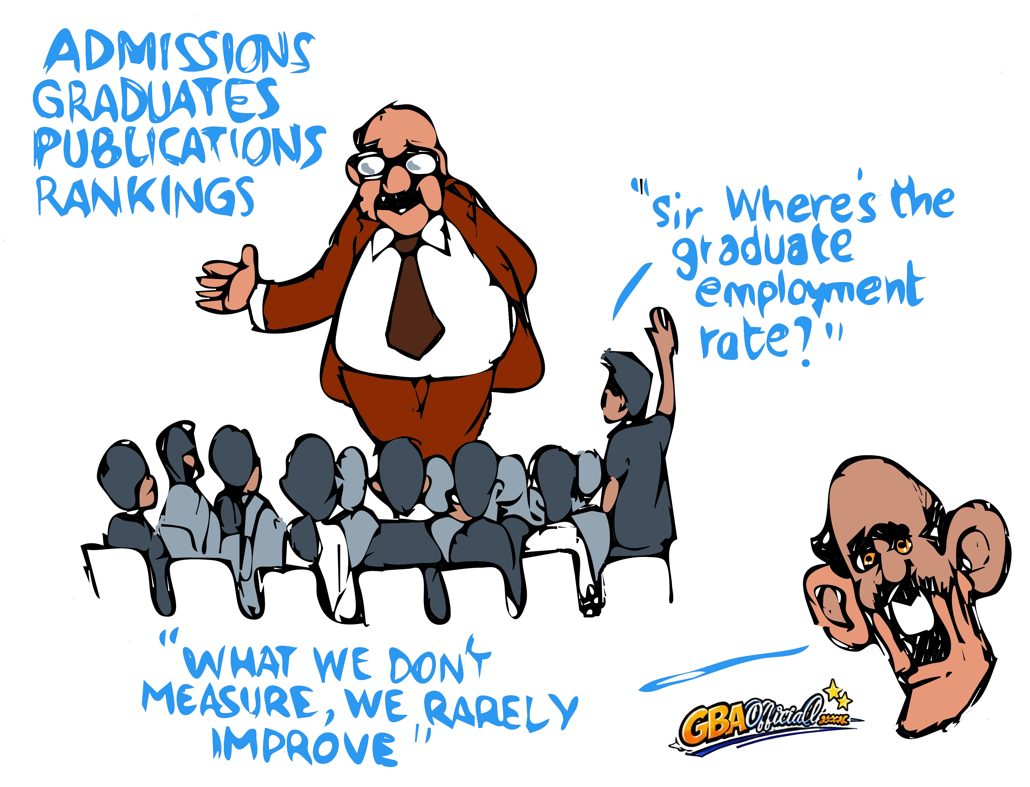 If universities don’t measure where graduates go, how can they know where they’re taking them?