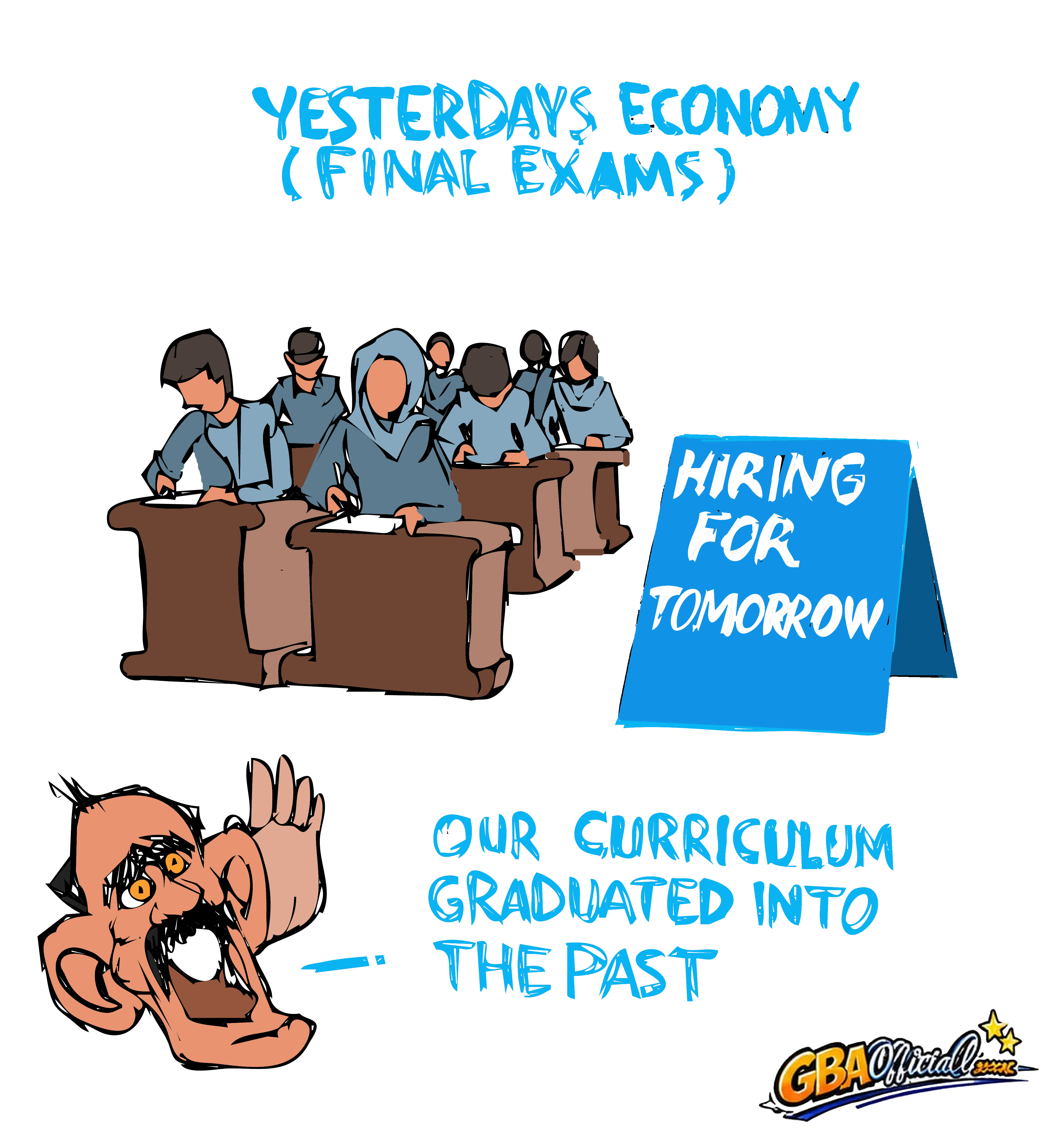 We keep preparing graduates for jobs that no longer exist—and then blame the graduates.