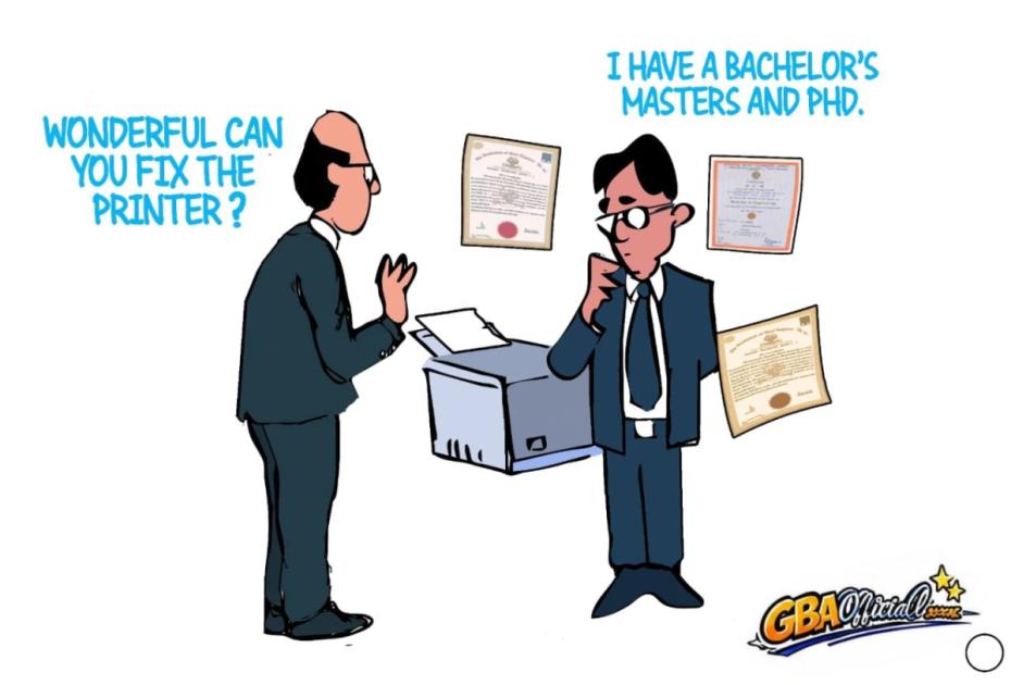 The labour market always asks a simple question: